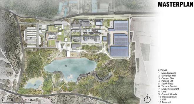 bat365在线平台淄博市双创公园城发展服务中心景观环境设计 2023年IFLA(图4)
