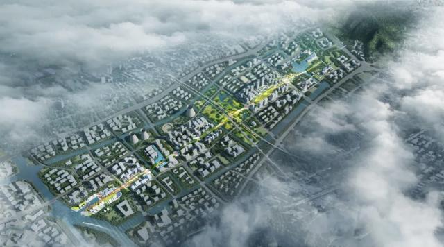 bat365在线平台官方网址杭州大城北中央景观大道设计方案(图4)